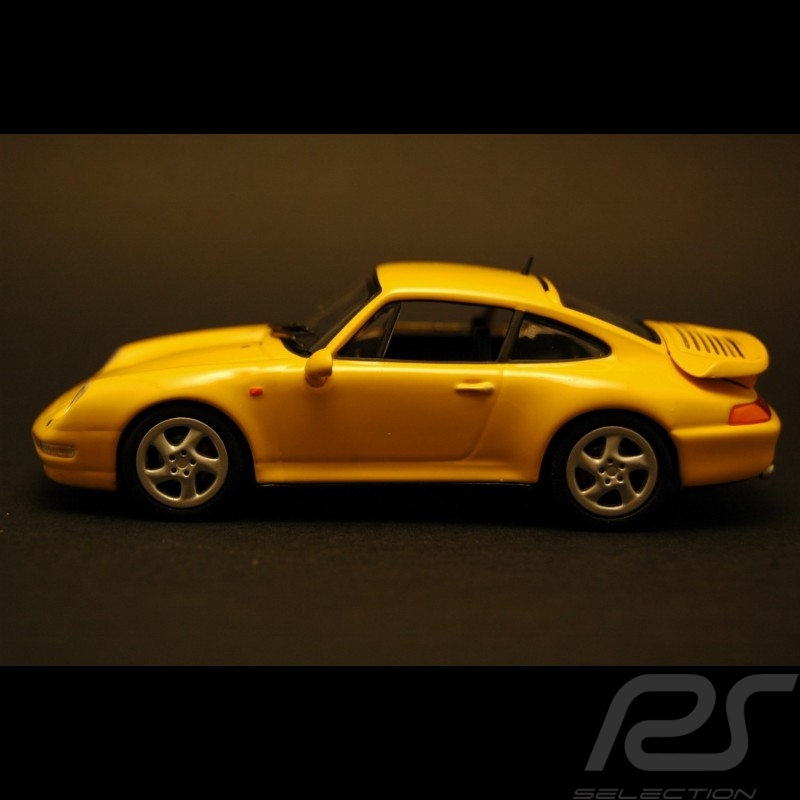 Porsche 911 type 993 Turbo 1995 jaune Porsche 911 type 993 Turbo 1995 jaune