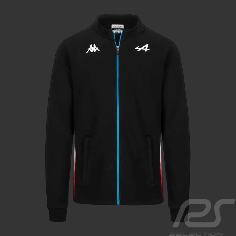 Alpine Jacket Endurance Team Schumacher Adrisend Cotton Black / Blue / Red Kappa 331V8BW_A00 - Men