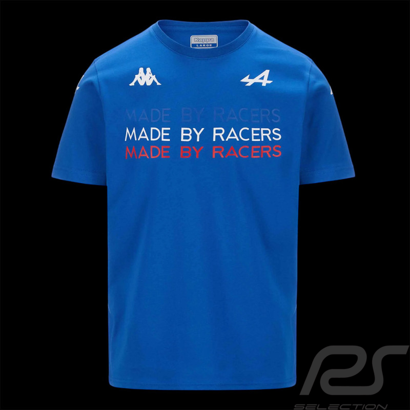Alpine T-Shirt F1 Team n° 10 Gasly Kappa Royal Blue 311J6BW-063 - Men
