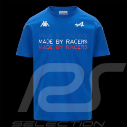 Alpine T-Shirt F1 Team n° 10 Gasly Kappa Royal Blue 311J6BW-063 - Kids