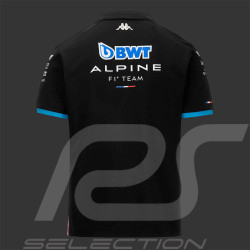 Günstige Alpine Poloshirt F1 Team Schwarz 321P6PW-A01 - Unisex