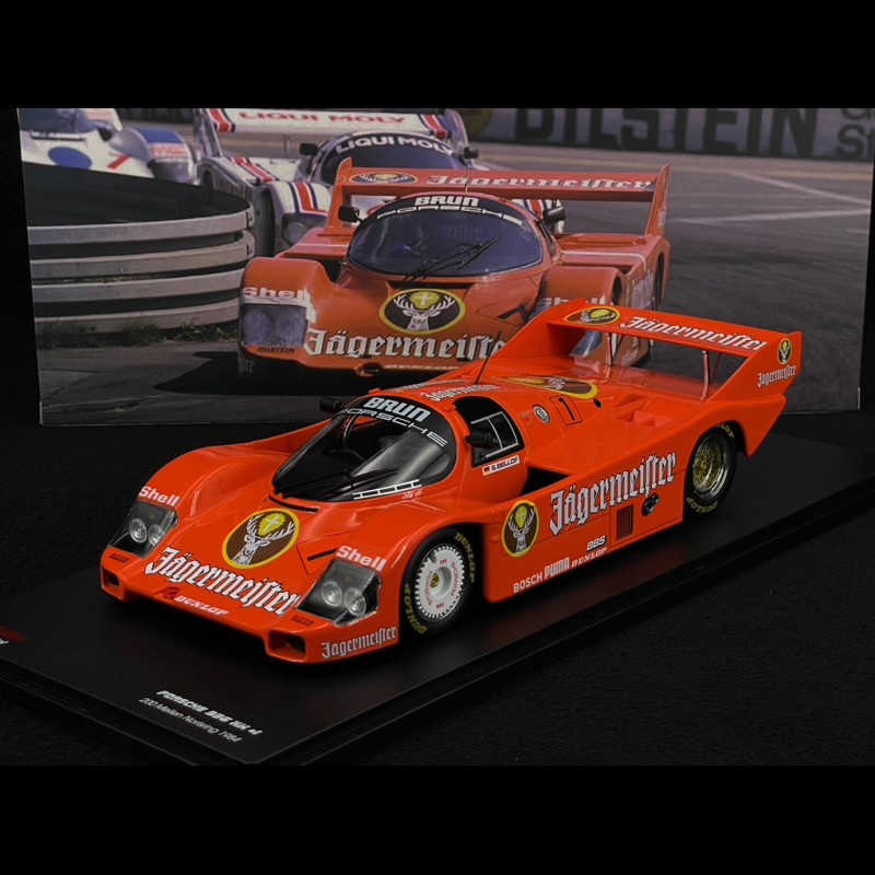 Porsche 956K Jägermeister Brun n° 1 3rd Norisring DRM 1984 1/18
