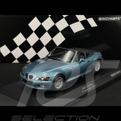 BMW Z3 Roadster 1997 Light Blue Metallic 1/18 Minichamps 155024130
