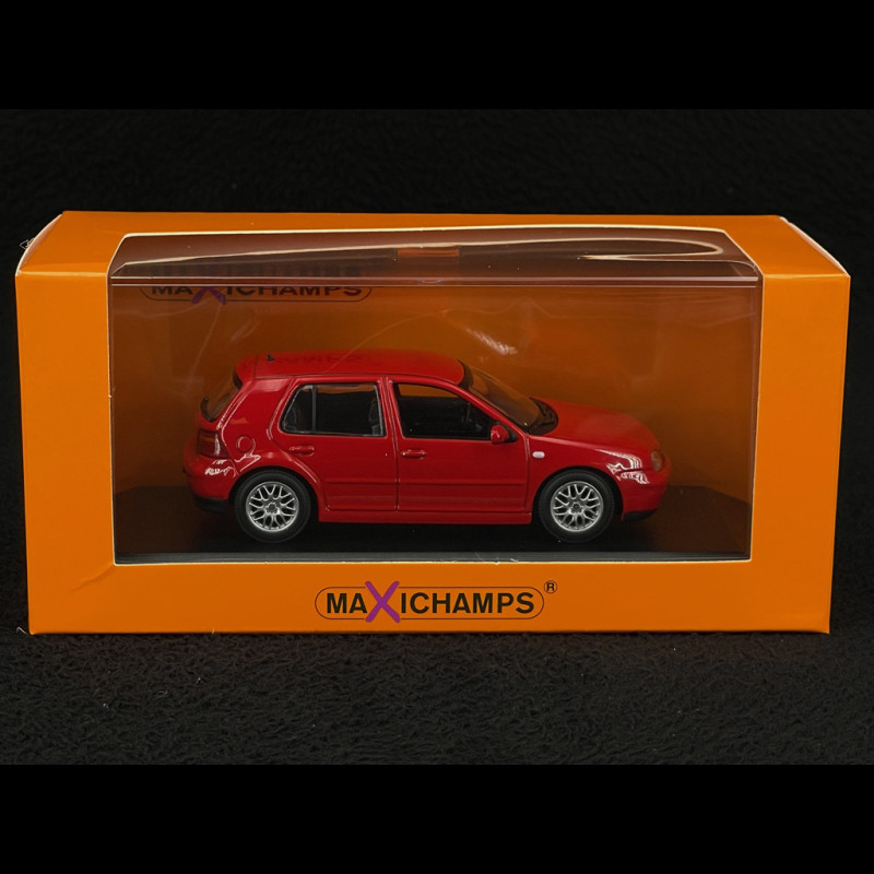 Volkswagen Golf IV 1999 Red 1/43 Minichamps 940056061