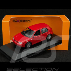 Volkswagen Golf IV 1999 Red 1/43 Minichamps 940056061