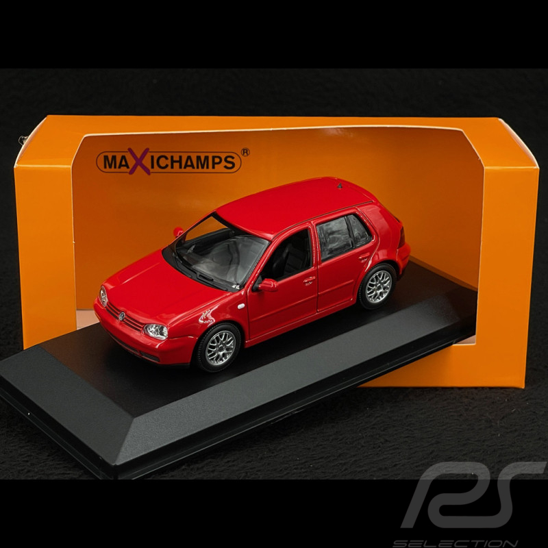 Volkswagen Golf IV 1999 Rot 1/43 Minichamps 940056061