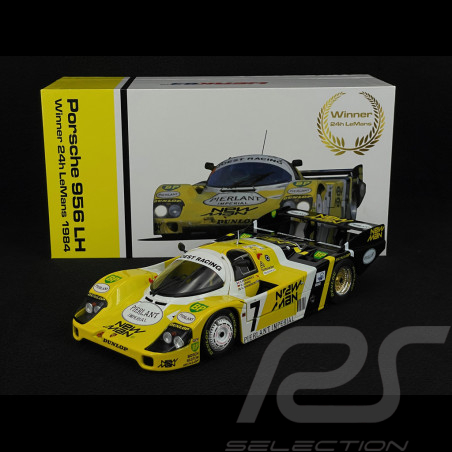 Porsche 956 LH n° 7 New-Man Vainqueur 24h Le Mans 1984 1/18 Werk83 W18043004C