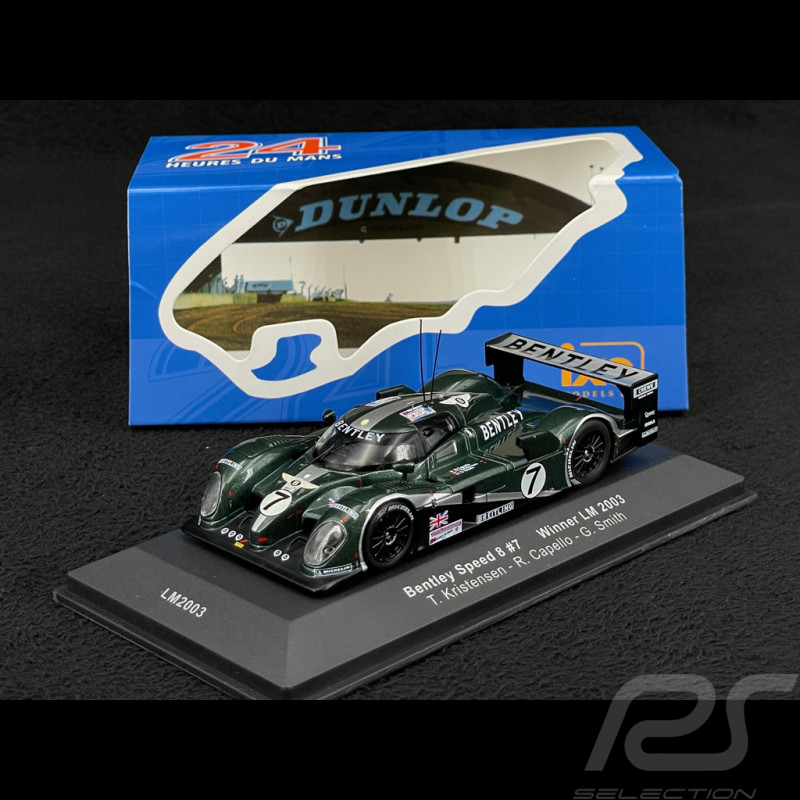 Bentley Speed 8 n° 7 Vainqueur 24h Le Mans 2003 1/43 Ixo LM2003
