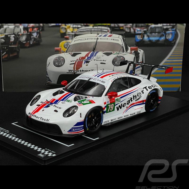 Porsche 911 RSR-19 Type 991 n° 79 24h Le Mans 2021 1/18 Ixo LEGT18-23017