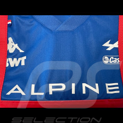 Alpine Upcycling-Reisetasche F1 Team Hergestellt in Frankreich Blau / Weiß / Rot Kappa ALP0001