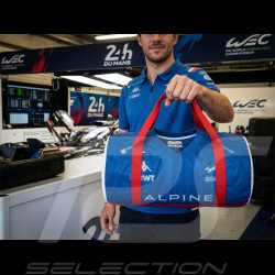 Alpine Upcycling-Reisetasche F1 Team Hergestellt in Frankreich Blau / Weiß / Rot Kappa ALP0001