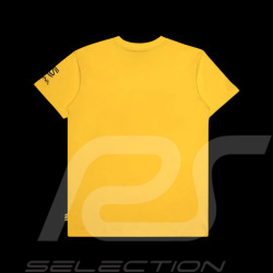 Ayrton Senna T-shirt F1 n° 12 Yellow ASLE01015-YLW - unisex