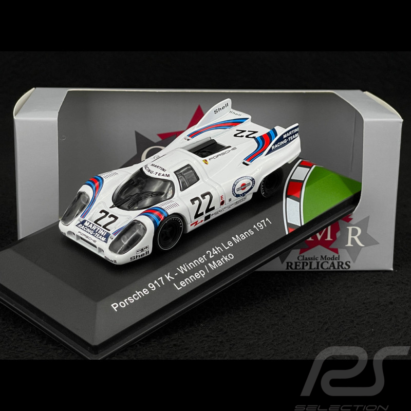 Porsche 917K n° 22 Winner 24h Le Mans 1971 Martini Racing 1/43 CMR CMR43002