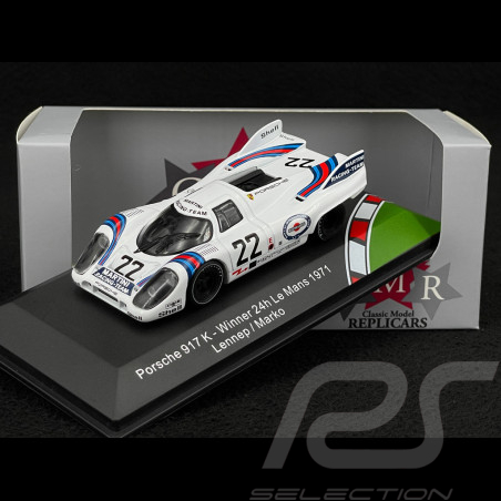 Porsche 917K n° 22 Vainqueur 24h Le Mans 1971 Martini Racing 1/43 CMR CMR43002