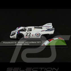 Porsche 917K n° 22 Winner 24h Le Mans 1971 Martini Racing 1/43 CMR CMR43002