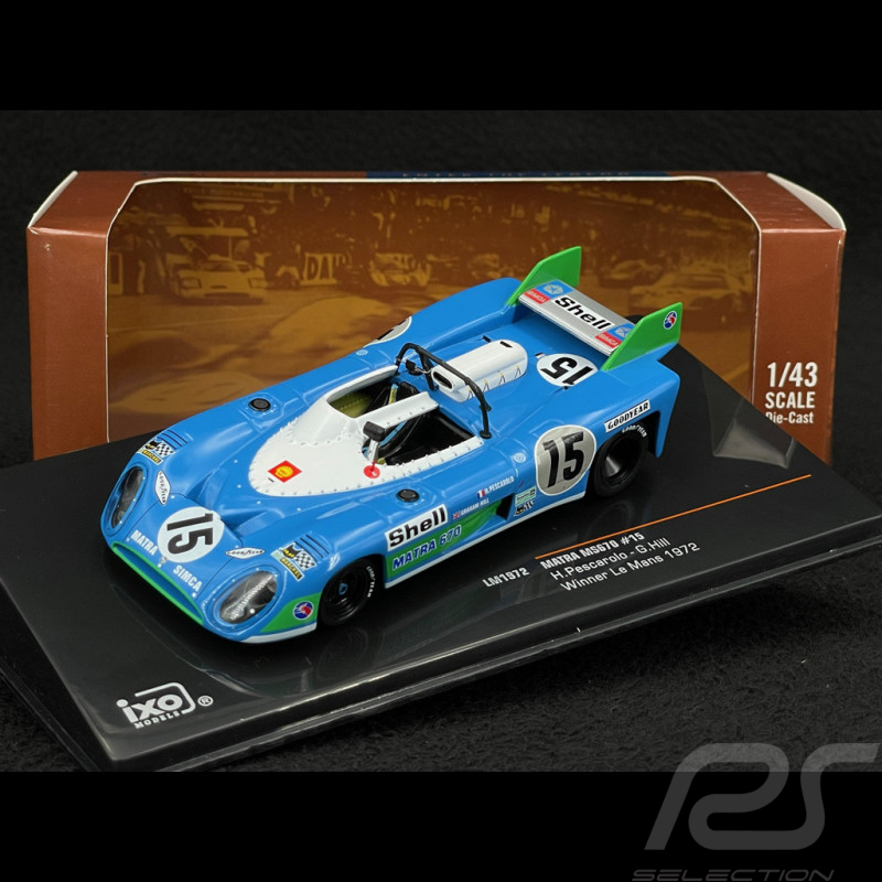 Matra MS670 n° 15 Vainqueur 24h Le Mans 1972 1/43 Ixo LM1972