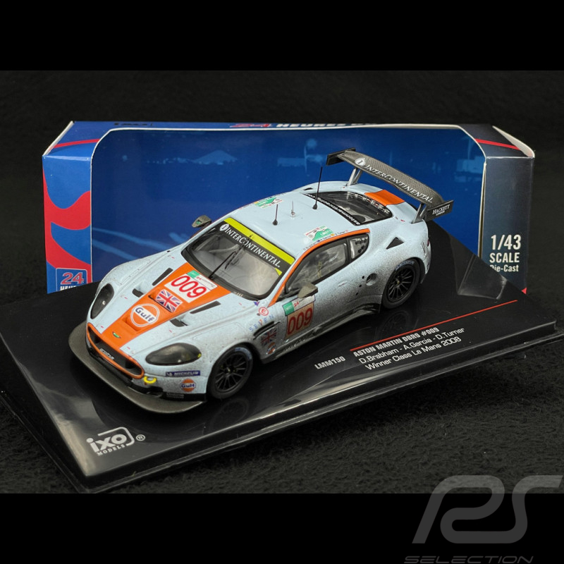 Aston Martin DBR9 n° 009 Sieger 24h Le Mans 2008 1/43 Ixo LMM150