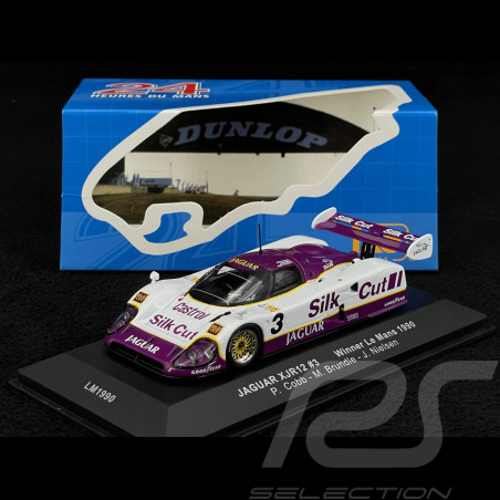 Jaguar XJR-12 n° 3 Vainqueur 24h Le Mans 1990 1/43 Ixo LM1990
