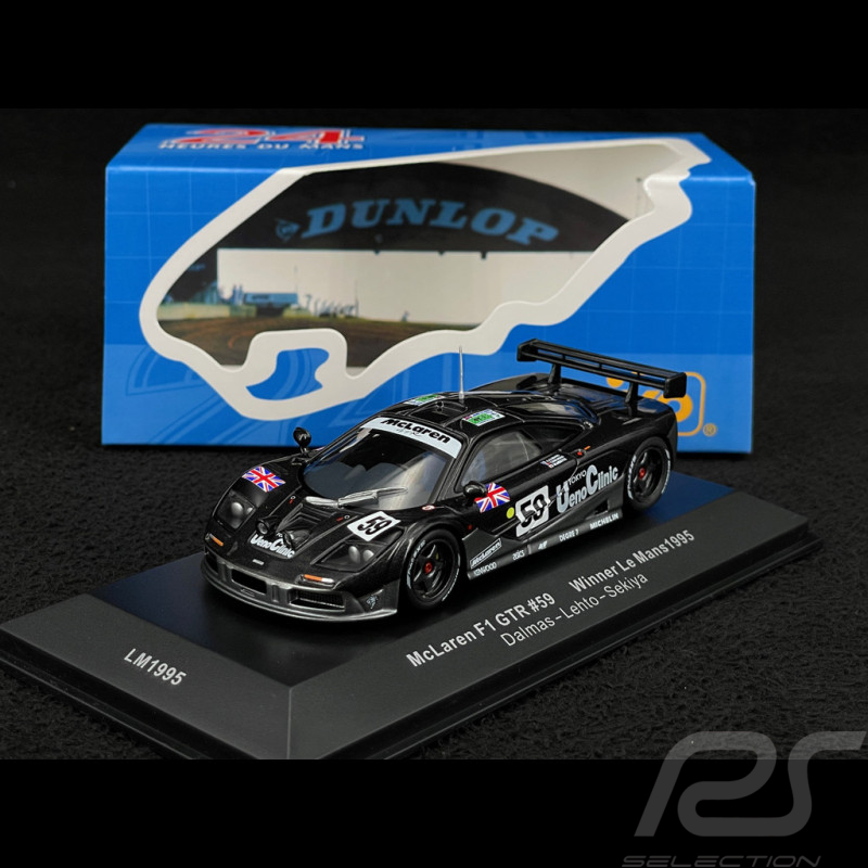 McLaren F1 GTR n° 59 Vainqueur 24h Le Mans 1995 1/43 Ixo LM1995