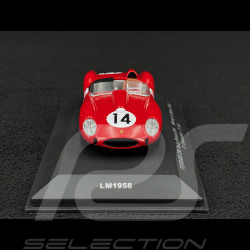 Ferrari 250 Testa Rossa n° 14 Vainqueur 24h Le Mans 1958 1/43 Ixo LM1958