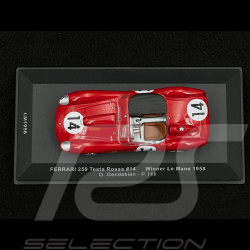 Ferrari 250 Testa Rossa n° 14 Vainqueur 24h Le Mans 1958 1/43 Ixo LM1958