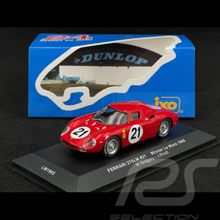 Ferrari 250 LM n° 21 Vainqueur 24h Le Mans 1965 1/43 Ixo LM1965