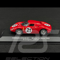 Ferrari 250 LM n° 21 Vainqueur 24h Le Mans 1965 1/43 Ixo LM1965