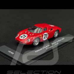 Ferrari 250 LM n° 21 Vainqueur 24h Le Mans 1965 1/43 Ixo LM1965