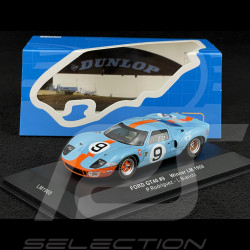 Ford GT40 n° 9 Gulf Vainqueur 24h Le Mans 1968 1/43 Ixo LM1968
