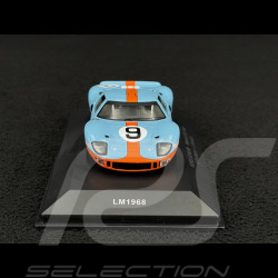 Ford GT40 n° 9 Gulf Vainqueur 24h Le Mans 1968 1/43 Ixo LM1968