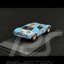 Ford GT40 n° 9 Gulf Winner 24h Le Mans 1968 1/43 Ixo LM1968