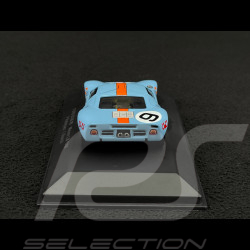 Ford GT40 n° 9 Gulf Vainqueur 24h Le Mans 1968 1/43 Ixo LM1968