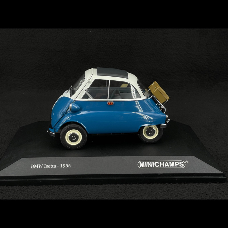 BMW Isetta 1955 Blue / White 1/18 Minichamps 110024000