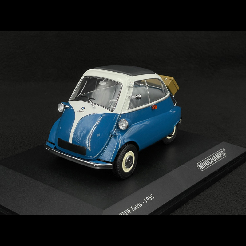  Isetta 250 1955年リミテッドエディションミニカー BMW Isetta 1955 Blue / White 1/18 Minichamps 110024000