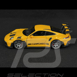 Porsche 911 GT3 RS Type 992 2022 Yellow 1/24 Welly MAP02499424