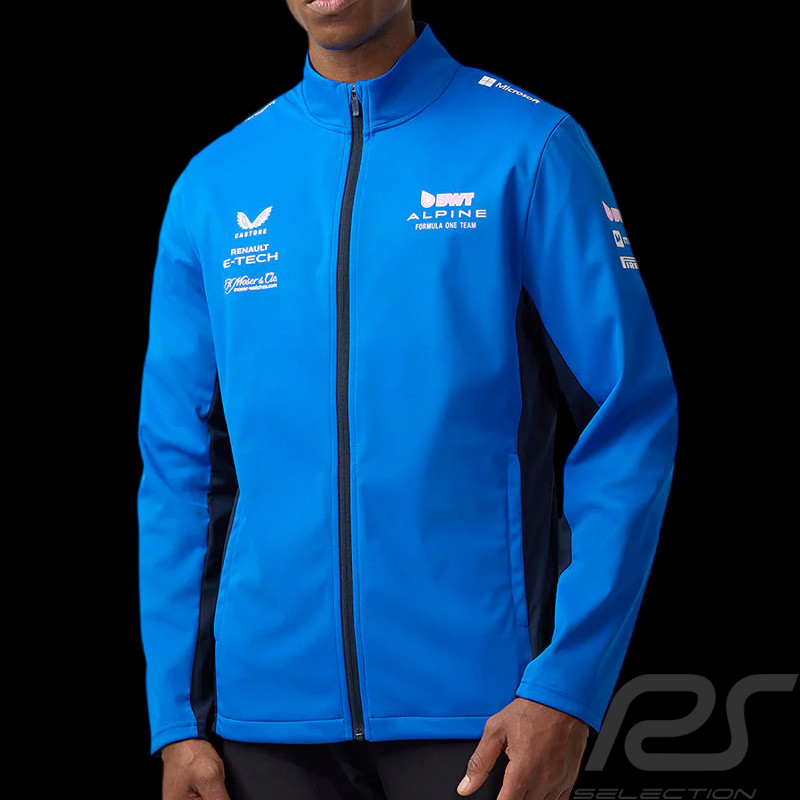 Alpine Jacket F1 Team Softshell Blue TU10287-030 - unisex