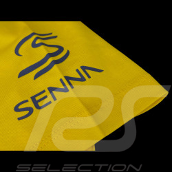 T-shirt Ayrton Senna F1 n° 12 Jaune ASLE01015-YLW - mixte