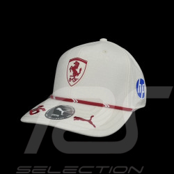 Ferrari Hat F1 Team n° 16 Charles Leclerc Monaco 2026 GP Puma Beige / Red  701239025-001 - unisex