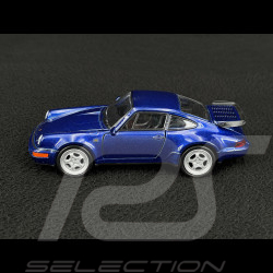 Porsche 964 Turbo 1990 bleu métallisé 1/24 Welly MAP02493716
