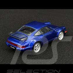 Porsche 964 Turbo 1990 metallic blue 1/24 Welly MAP02493716
