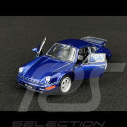 Porsche 964 Turbo 1990 metallic blue 1/24 Welly MAP02493716