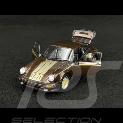 Porsche 911 Turbo 3.0 Type 930 1975 Brun / Or 1/24 Welly MAP02493224