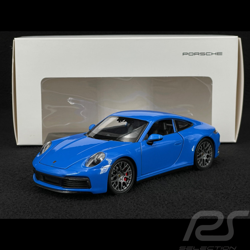 Porsche 911 Carrera 4S Type 992 2019 Blue 1/24 Welly MAP02496123