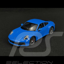 Porsche 911 Carrera 4S Type 992 2019 Blue 1/24 Welly MAP02496123