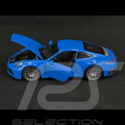 Porsche 911 Carrera 4S Type 992 2019 Bleu 1/24 Welly MAP02496123