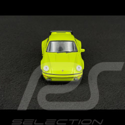 Porsche 911 Turbo 3.0 1975 Light Green Friction Toy 1/38 Welly MAP01025015