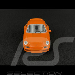 Porsche 911 Carrera RS 2.7 1973 Orange / Bandes Noires Jouet à friction 1/38 Welly MAP01025015