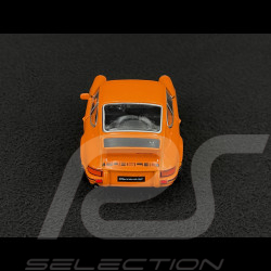 Porsche 911 Carrera RS 2.7 1973 Orange / Bandes Noires Jouet à friction 1/38 Welly MAP01025015
