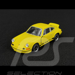 Porsche 911 Carrera RS 2.7 1973 Gelb / Schwarze Streifen Reibungsspielzeug 1/38 Welly MAP01025015