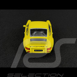 Porsche 911 Carrera RS 2.7 1973 Yellow / Black Stripes Friction Toy 1/38 Welly MAP01025015